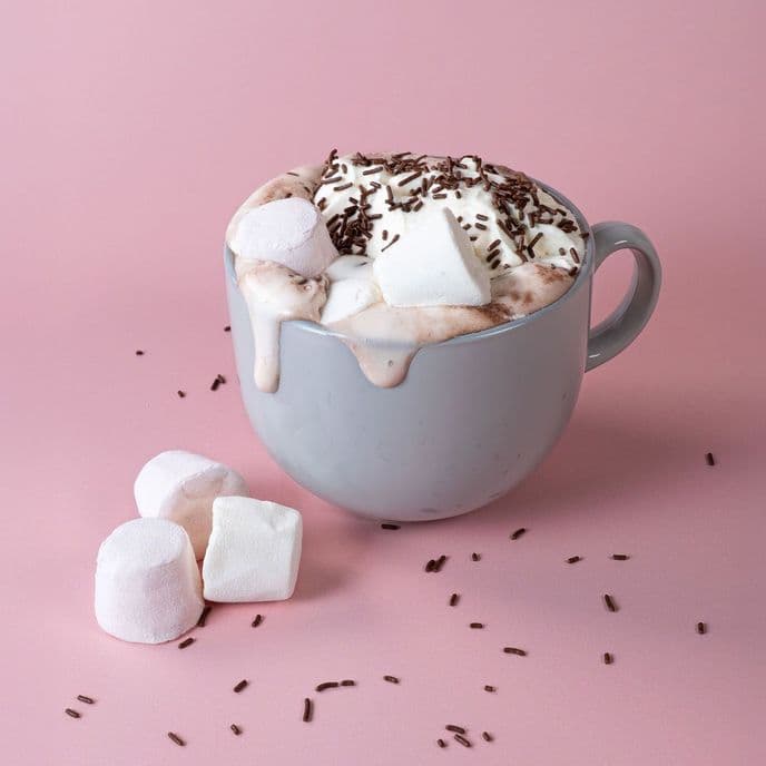 Large Marshmallows Vermicelli Hot Chocolate